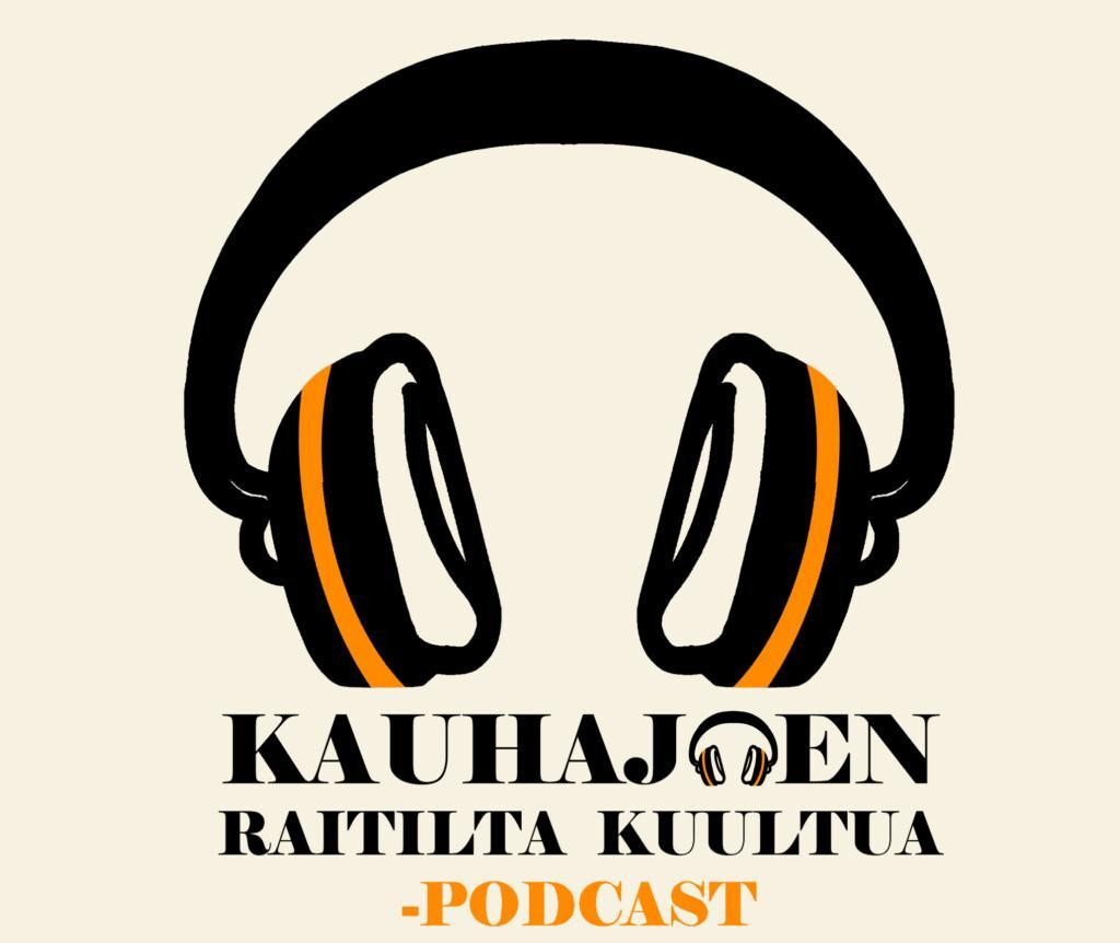 Kauhajoen raitilta kuultua podcastin logo