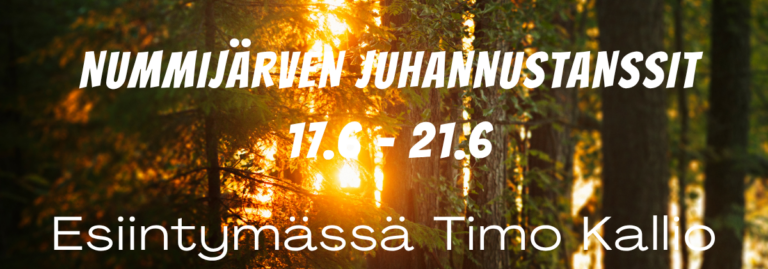 Nummijärven juhannustanssit 17.6–21.6