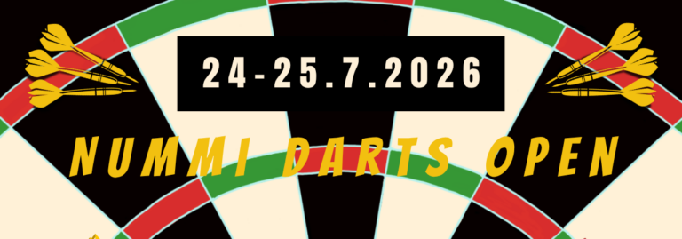 Nummi Darts Open 24-25.7