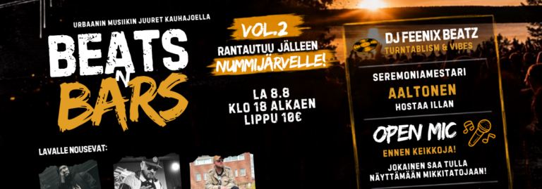 Beats N Bars la 8.8