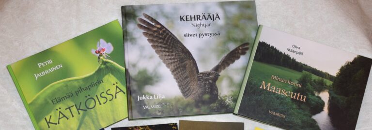 Kehrääjä-kirja Kauhajoen erämessuilla