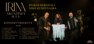 Irinan kiertueen keikkakalenterikuva