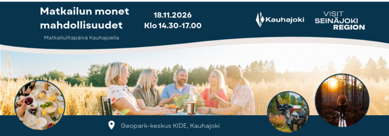 Matkailun monet mahdollisuudet – matkailuiltapäivä 18.11. klo 14.30-17.00
